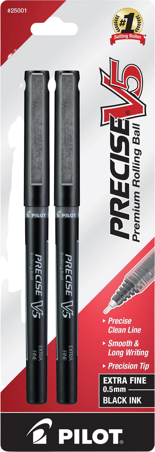 PRECISE V5 ROLLING BALL BLK2PK