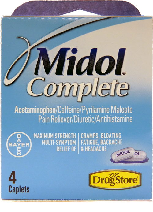 LIL MIDOL MENSTRAL CAPS 4CT