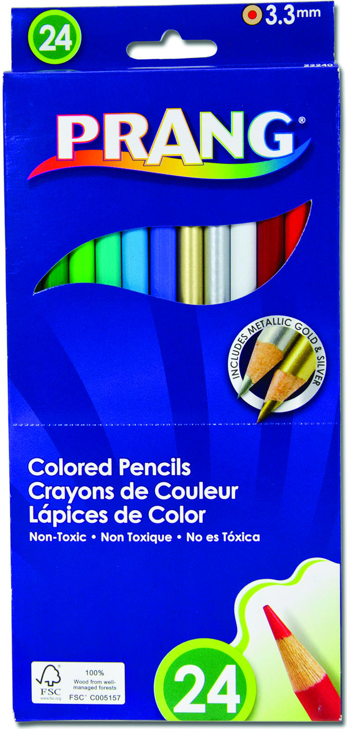 COLORED PENCILS 24 SET