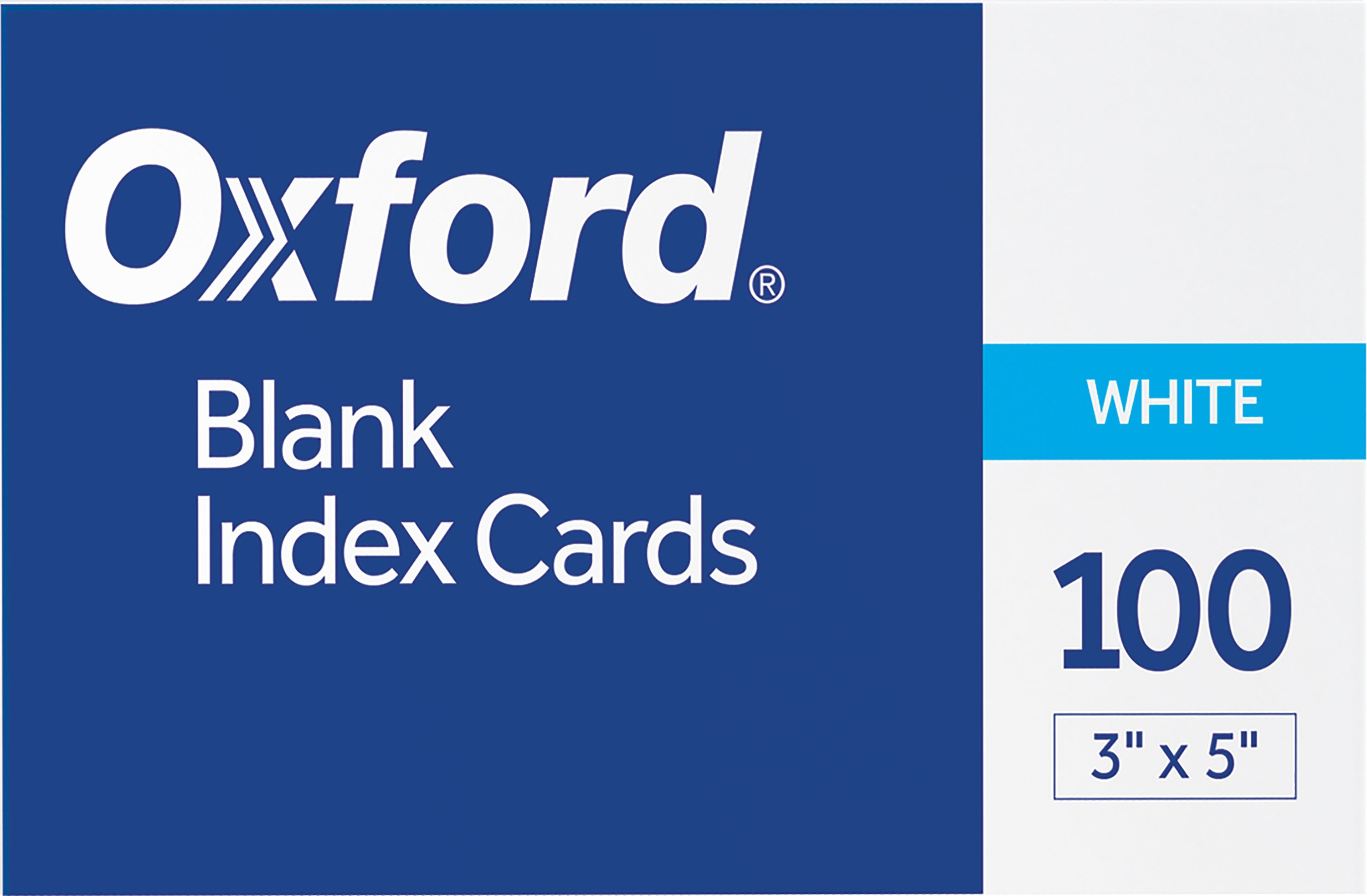 INDEXCARD 3x5 100CT PLAIN