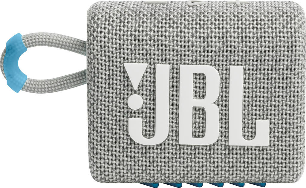 JBL Go 3 Eco Wireless Speaker, White