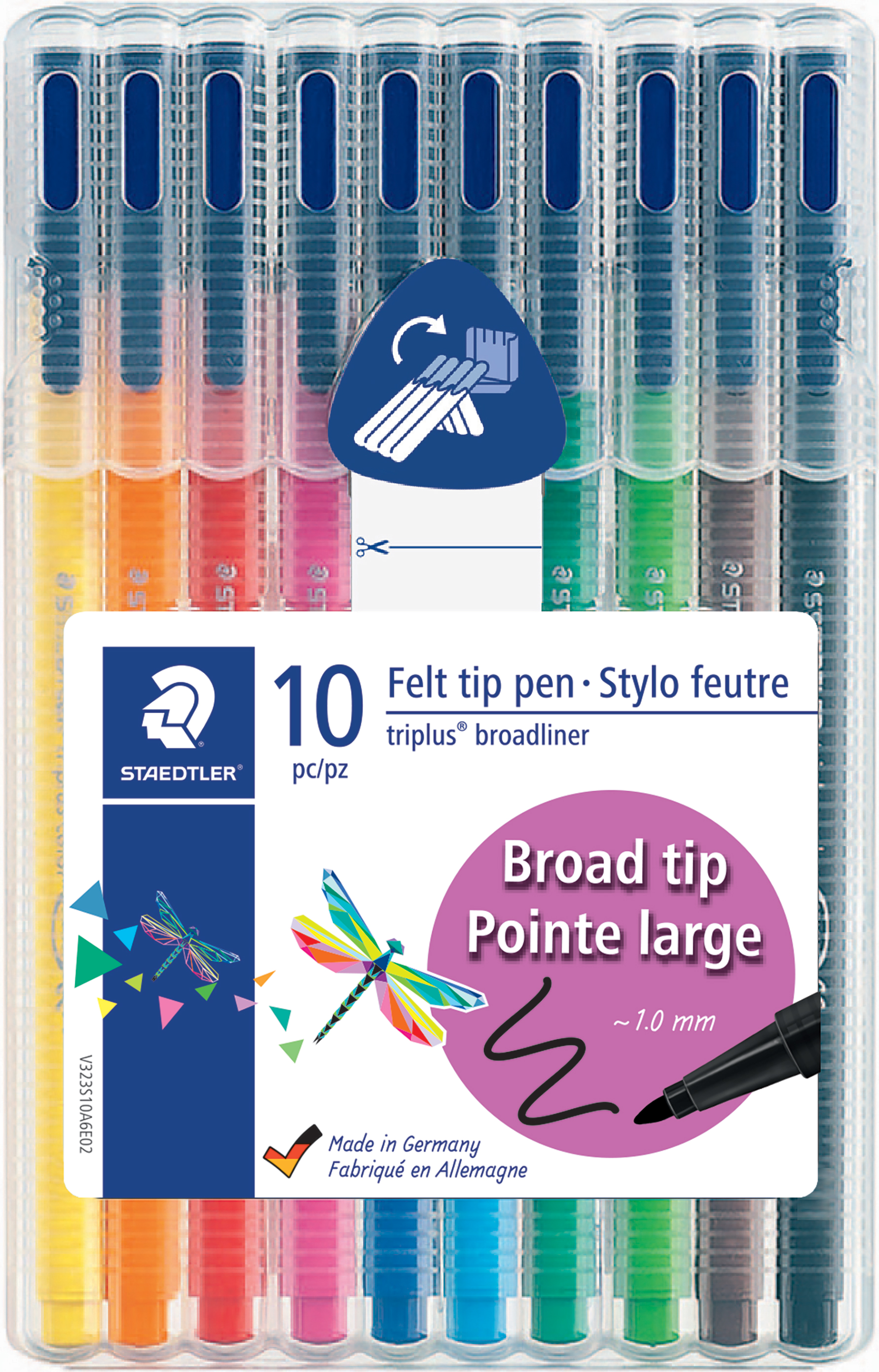 TRIPLUS BROADLINER 10PC