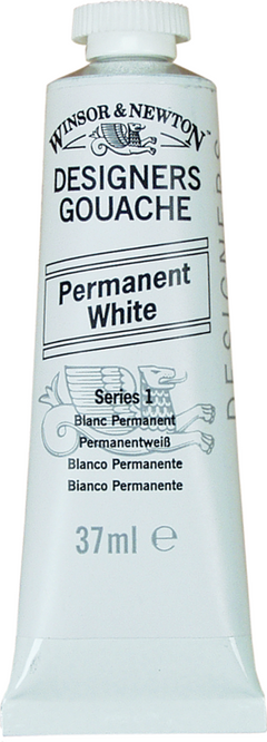 DES/GOUACHE 37 ML PERM WHITE