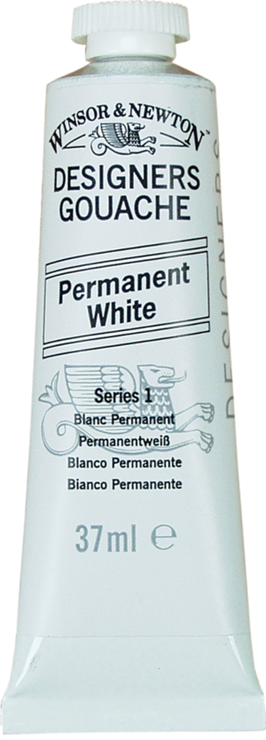 DES/GOUACHE 37 ML PERM WHITE
