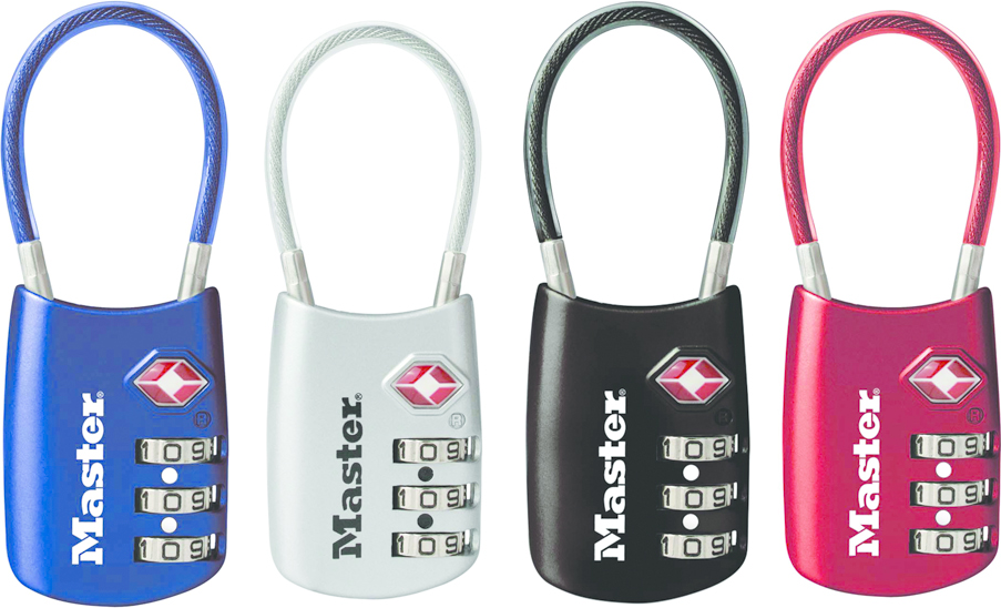 TSA ACCEPT LUGGAGE LOCK ASST