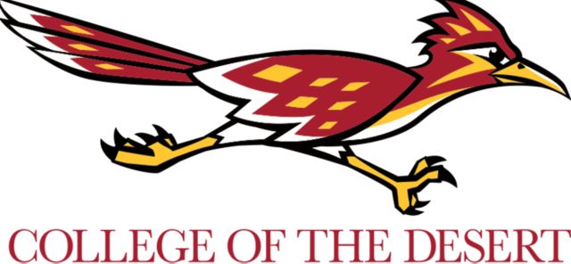 College of the Desert Medium Decal College of the Desert with Mascot - ONLINE ONLY