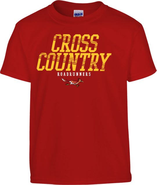 College of the Desert Youth T Shirt College of the Desert Roadrunners Cross Country Design - ONLINE ONLY