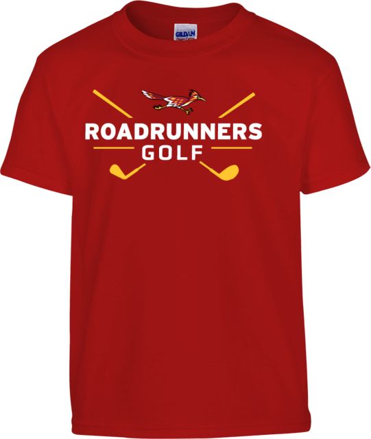 College of the Desert Youth T Shirt College of the Desert Roadrunners Golf Design - ONLINE ONLY