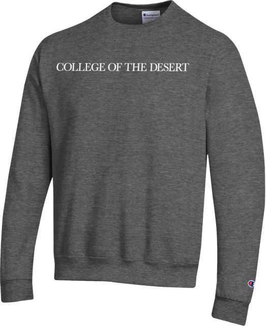 College of the Desert Champion Fleece Crew College of the Desert Flat - ONLINE ONLY