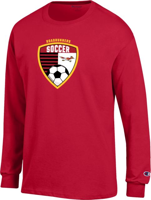 College of the Desert Champion Long Sleeve T Shirt College of the Desert Roadrunners Soccer Design - ONLINE ONLY