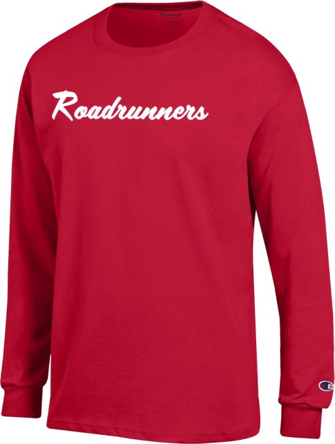 College of the Desert Champion Long Sleeve T Shirt Roadrunners Script - ONLINE ONLY