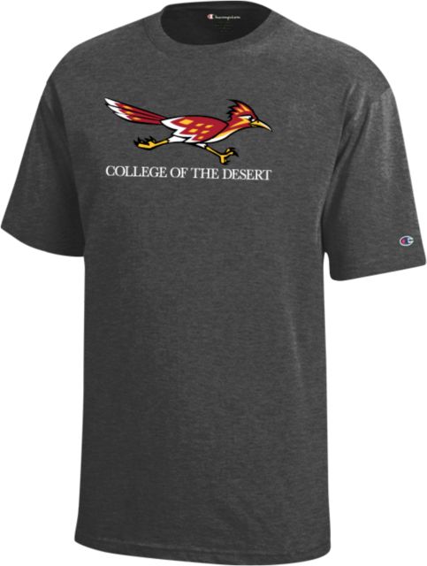 College of the Desert Champion Youth Short Sleeve Tee College of the Desert with Mascot - ONLINE ONLY