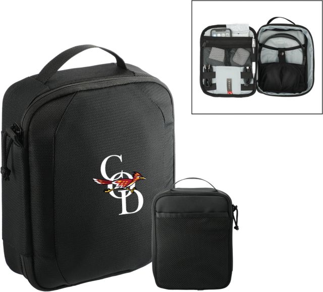 College of the Desert RPET Headphone and Tech Case COD with Roadrunner - ONLINE ONLY