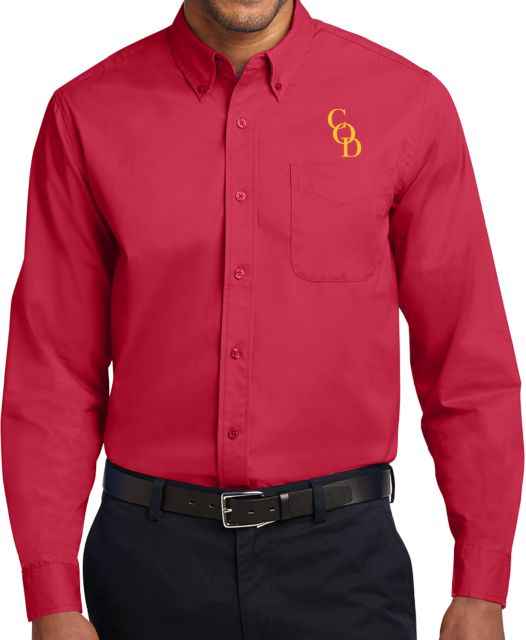 College of the Desert Twill Button Down Long Sleeve COD - ONLINE ONLY