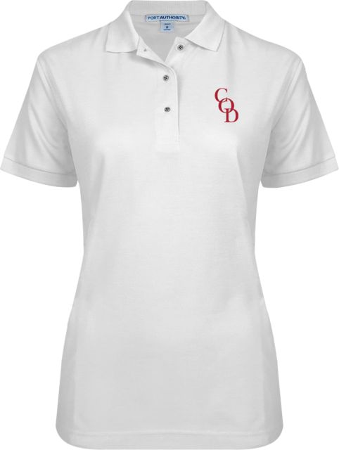 College of the Desert Womens Silk Touch Pique Polo COD - ONLINE ONLY