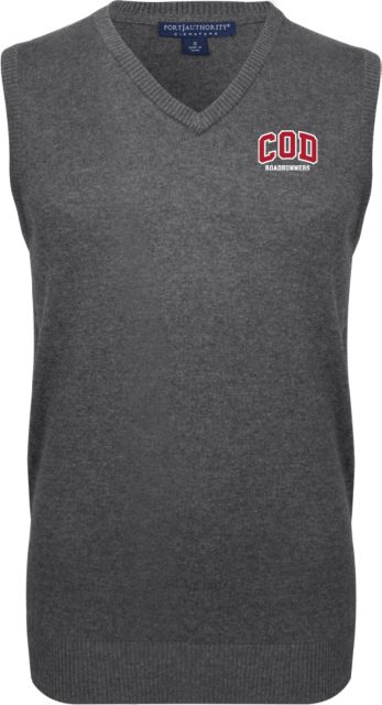 College of the Desert VNeck Sweater Vest COD Roadrunners - ONLINE ONLY
