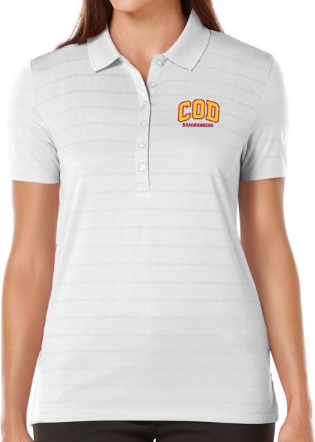 College of the Desert Callaway Womens Opti Vent Polo COD Roadrunners - ONLINE ONLY
