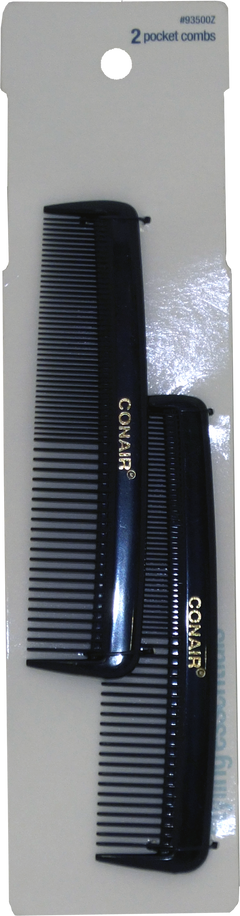 COMB HARD RUBBER 5" POCKET 2PK