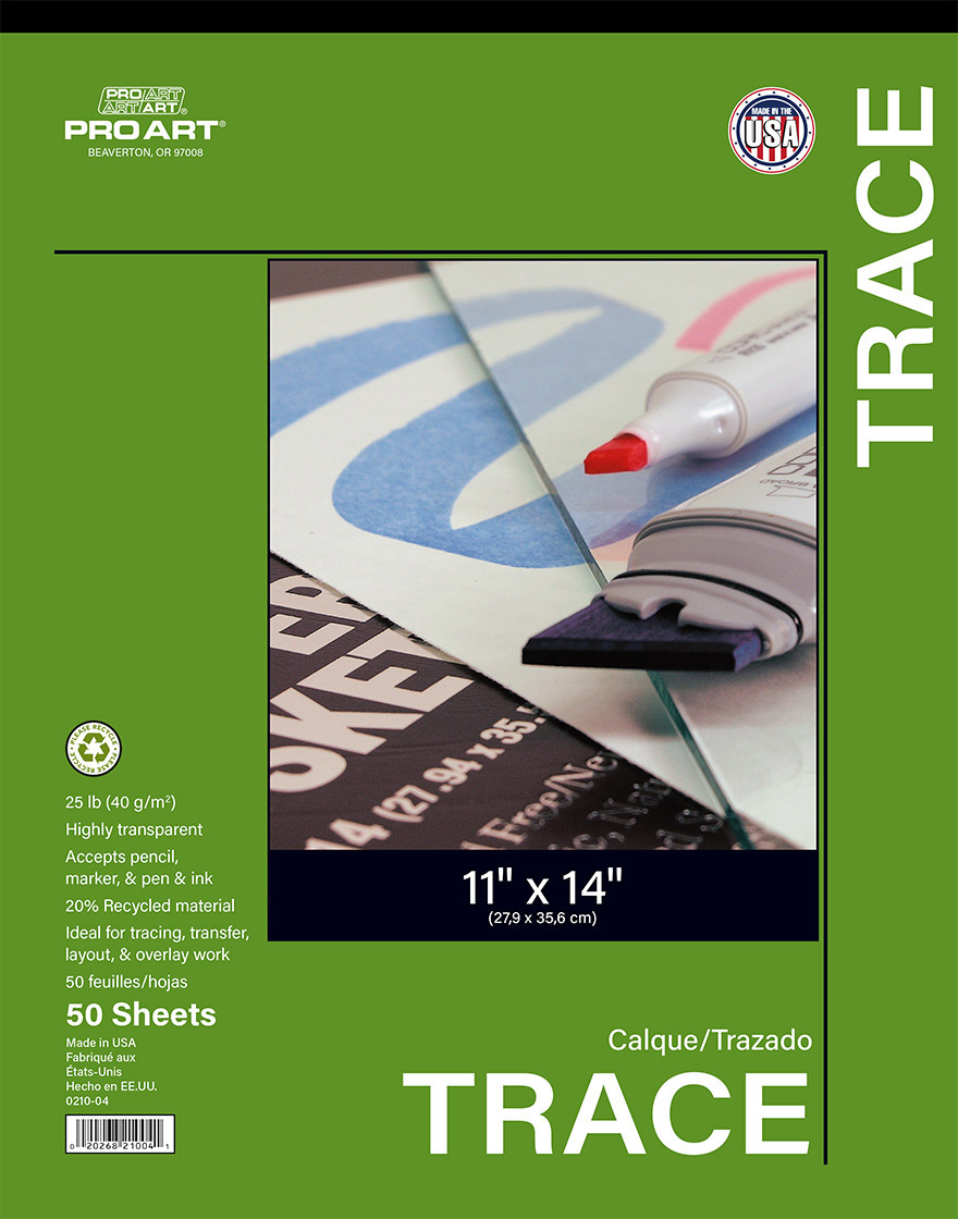 TRACING 11X14 50/TP/25#