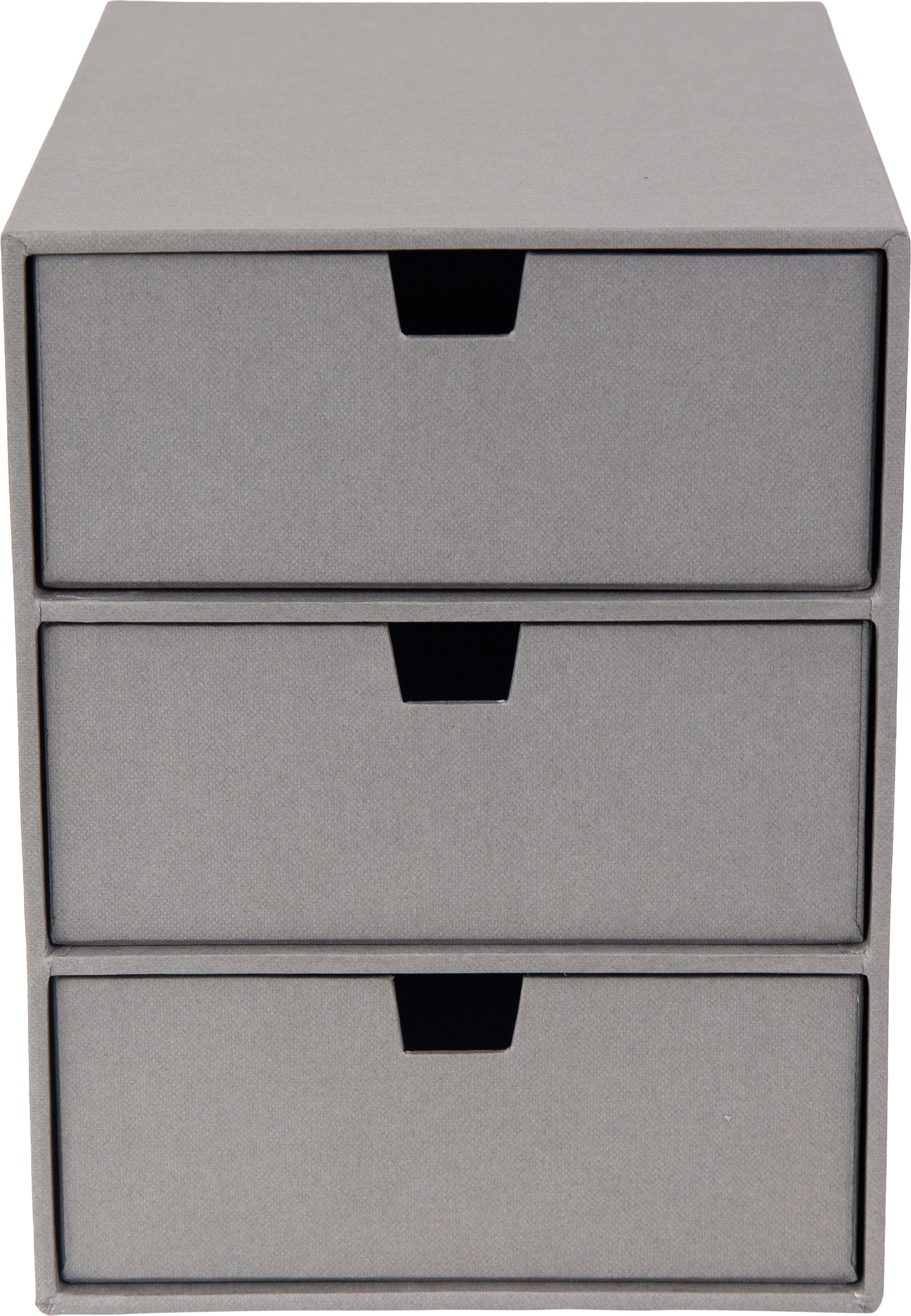 INGRID 3 DRAWER CHEST GREY