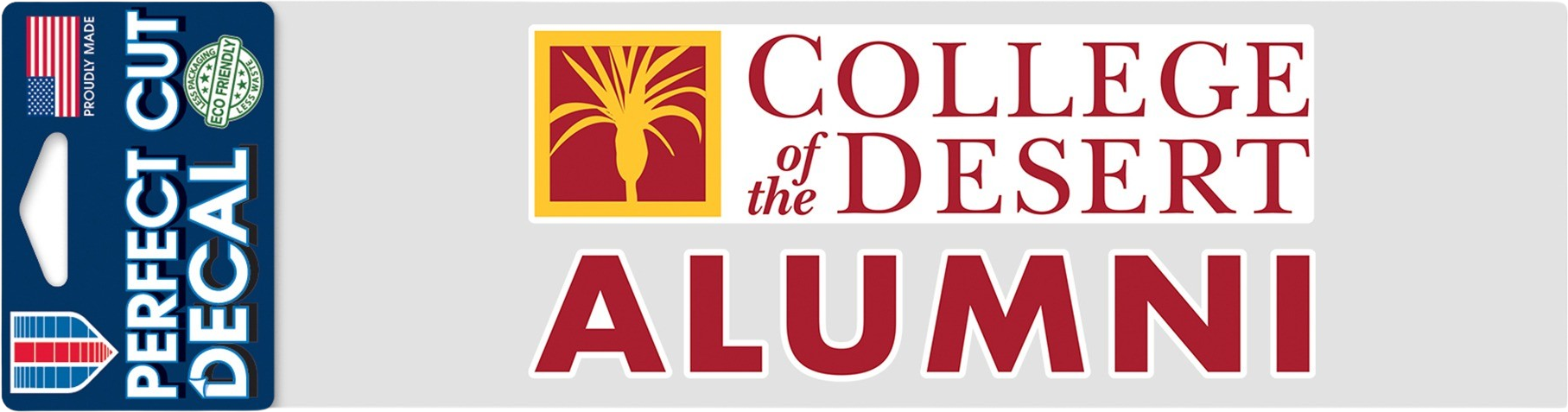 Alumni 3'' x 10'' Decal