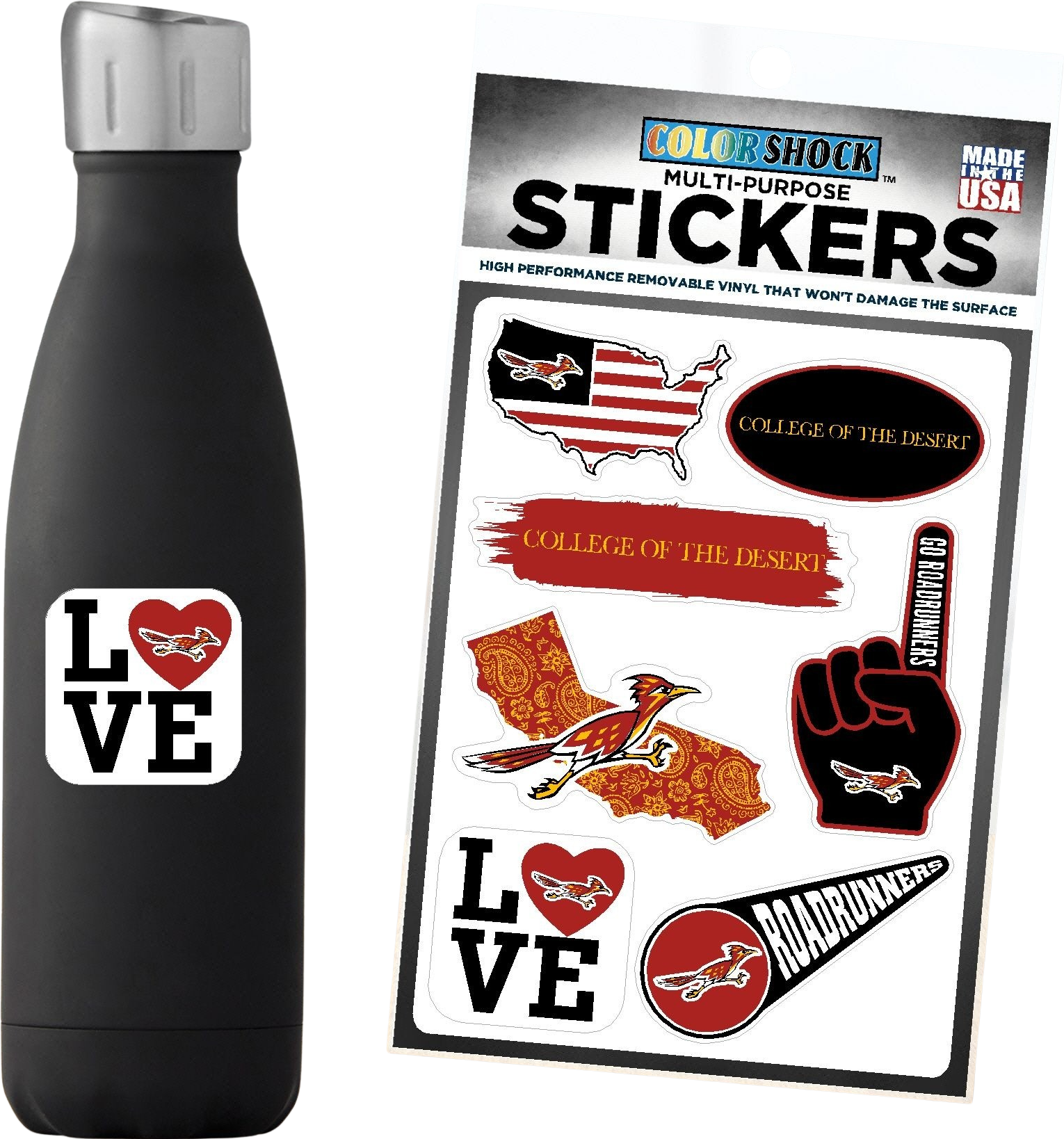 7.5'' x 7.5'' Sticker Sheet