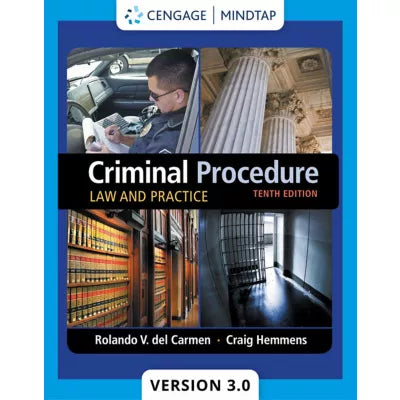 MindTapV3.0 for del Carmen/Hemmens' Criminal Procedure: Law and Practice, 1 term Instant Access