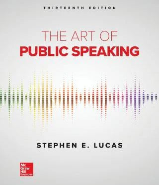 Art of Public Speaking (Loose Pgs)
