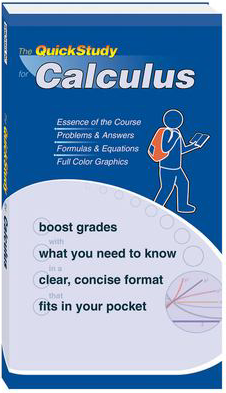 Quickstudy Books: QuickStudy for Calculus