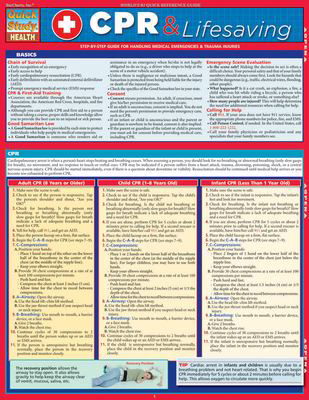 Cpr & Lifesaving