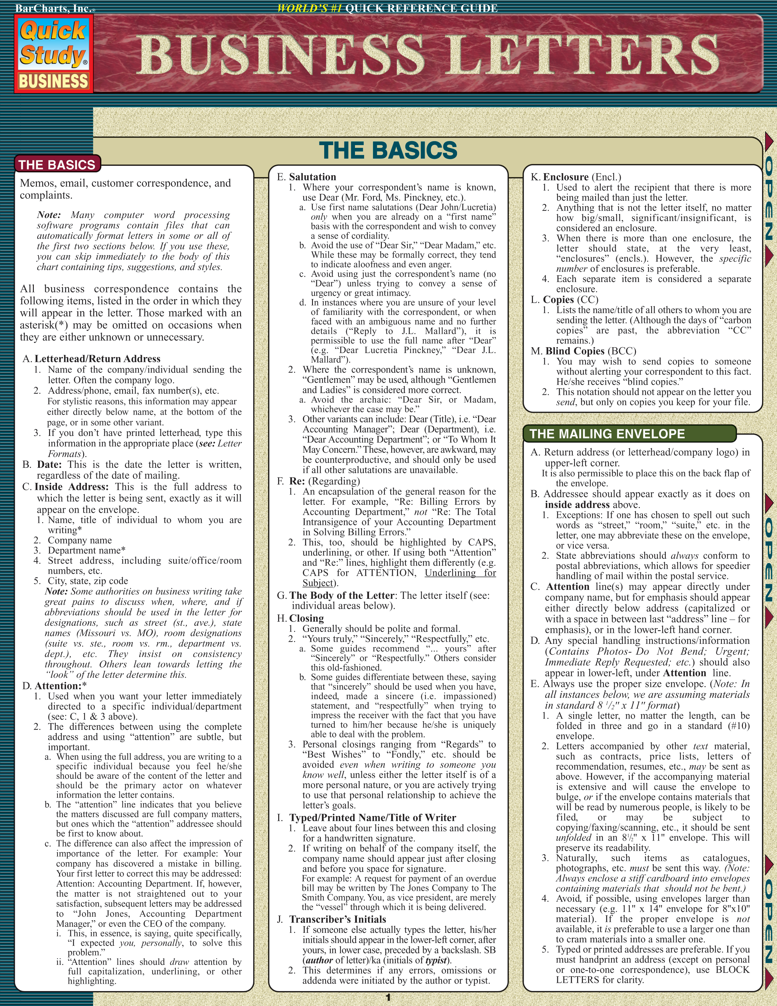 Business Letters