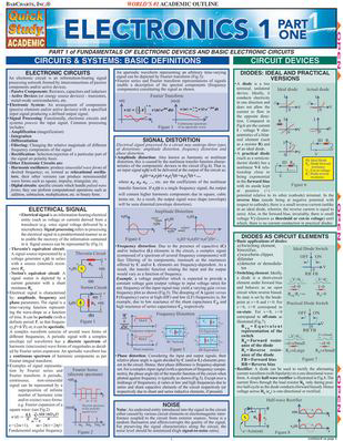 ELECTRONICS 1 PART 1
