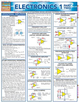 ELECTRONICS 1 PART 2