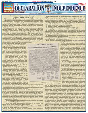 DECLARATION OF INDEPENDENCE