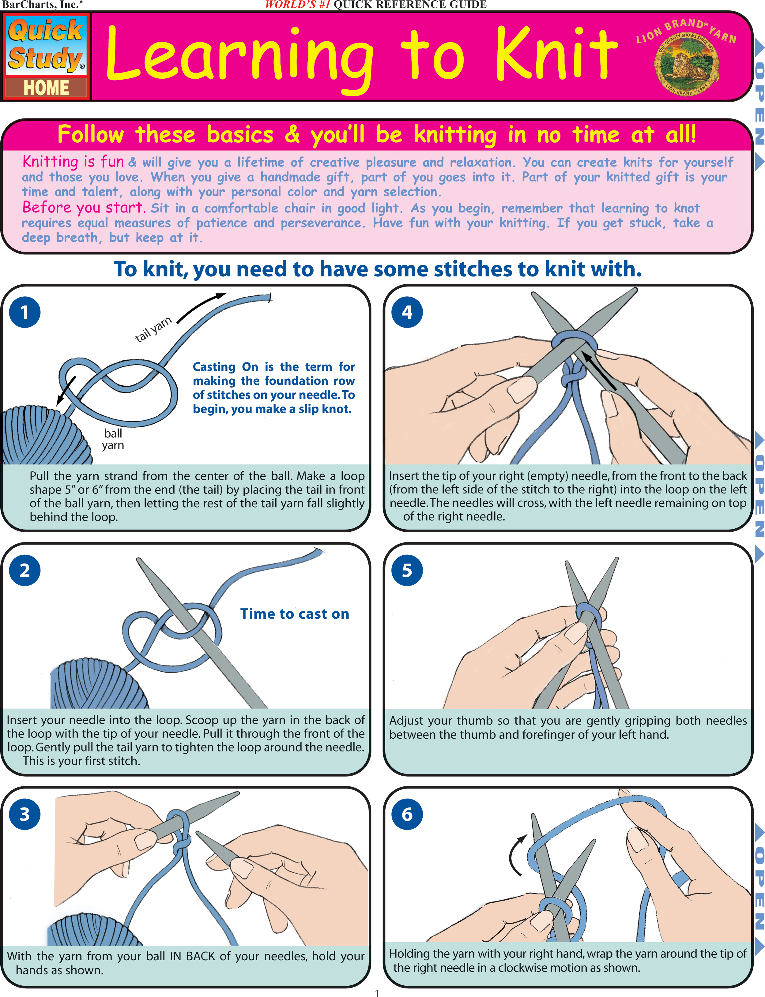 Learning to Knit
