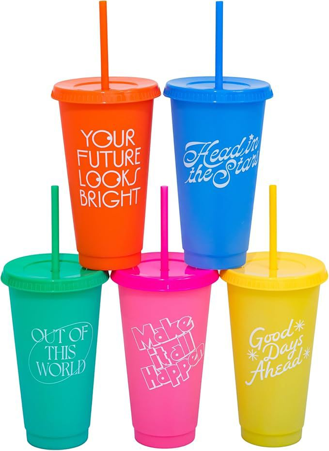 Color Chng Tumbler Set