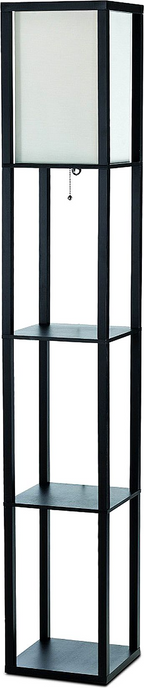 ETAGERE SHELF FLOOR LAMP