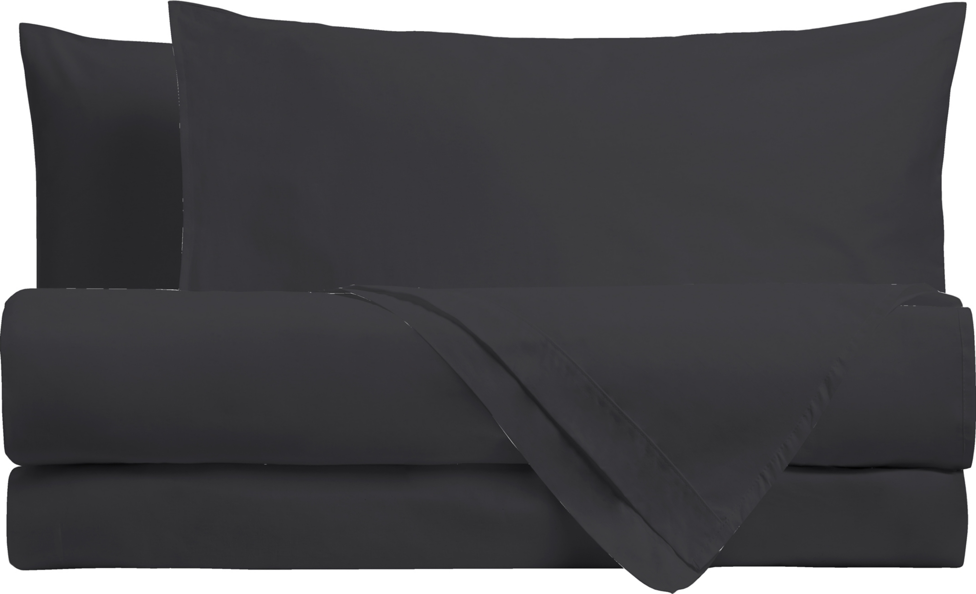 TWIN XL MF SHEETS-SOLID BLACK