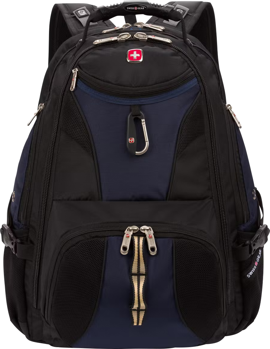 SWISSGEAR SCNSMRT LAPTOP BACKPACK 17 B/BL